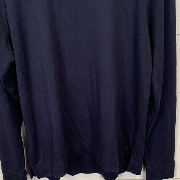 Lou & Grey signature soft long sleeved navy blue teeshirt size large - Picture 3 of 11